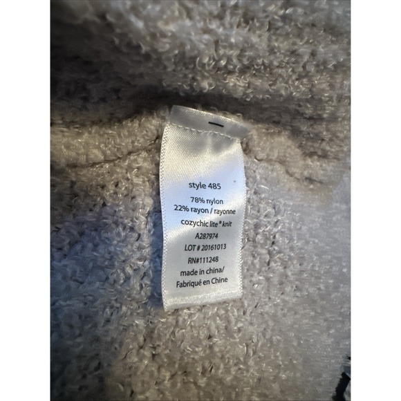 Barefoot Dreams CozyChic Lite Coastal Cardigan Size 2XL Tan - Picture 6 of 6